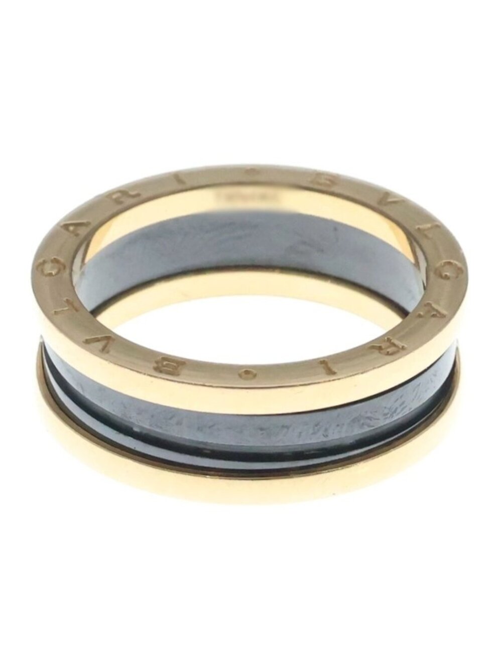 Bvlgari B.Zero1 Ring Pink Gold Black CE